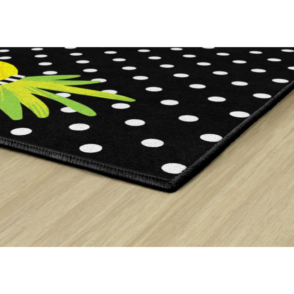 Schoolgirl Style Simply Stylish Tropical Pineapple Small Polka Dots Rugs