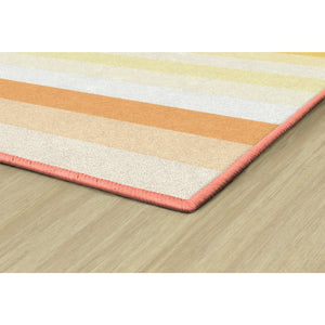 Schoolgirl Style Simply Safari Sunset Stripes Rugs