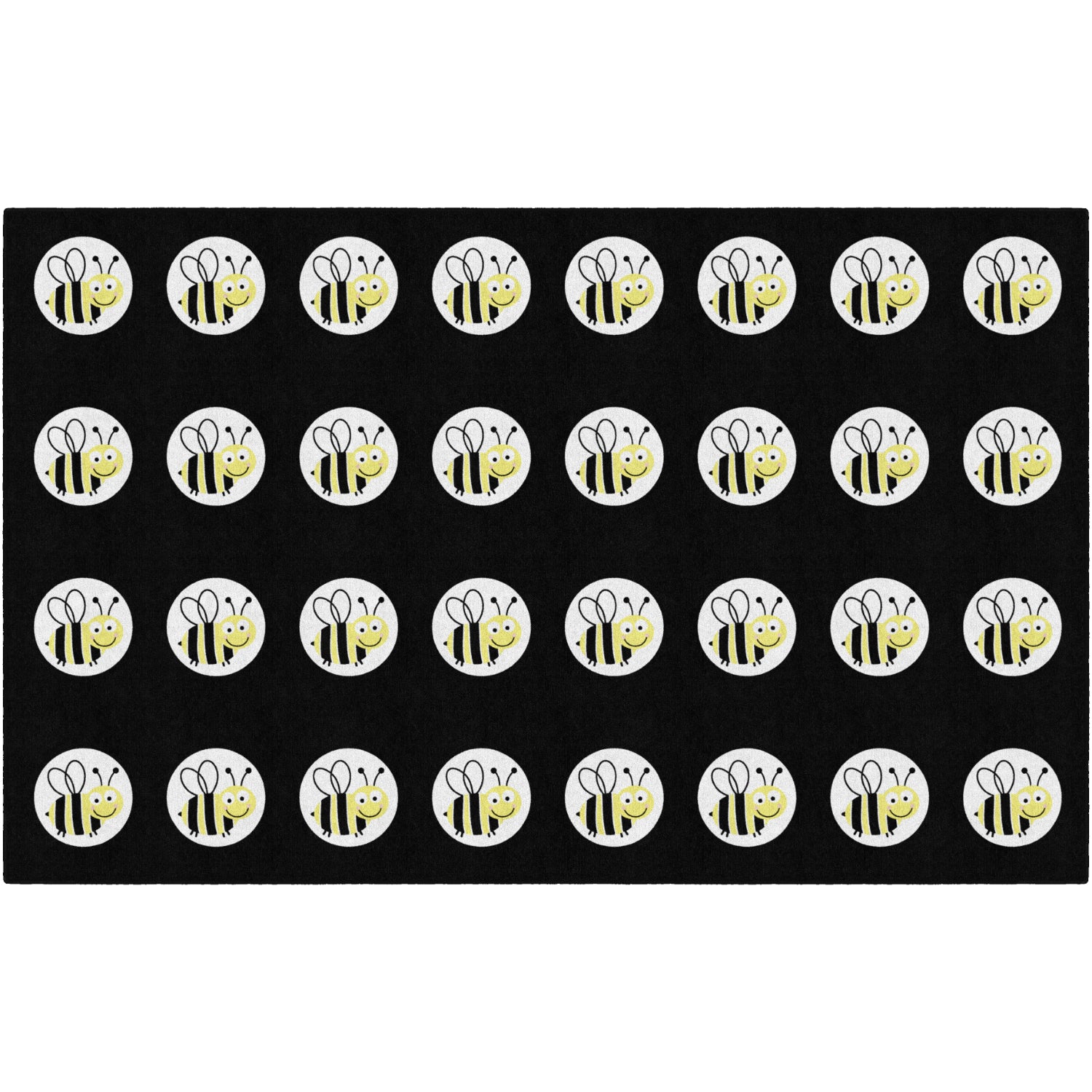 Schoolgirl Style Bee Seats Rug, 7'6" x 12' Rectangle