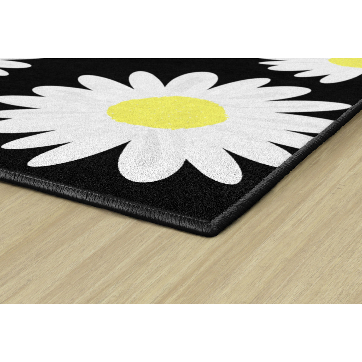 Schoolgirl Style Daisies Rugs