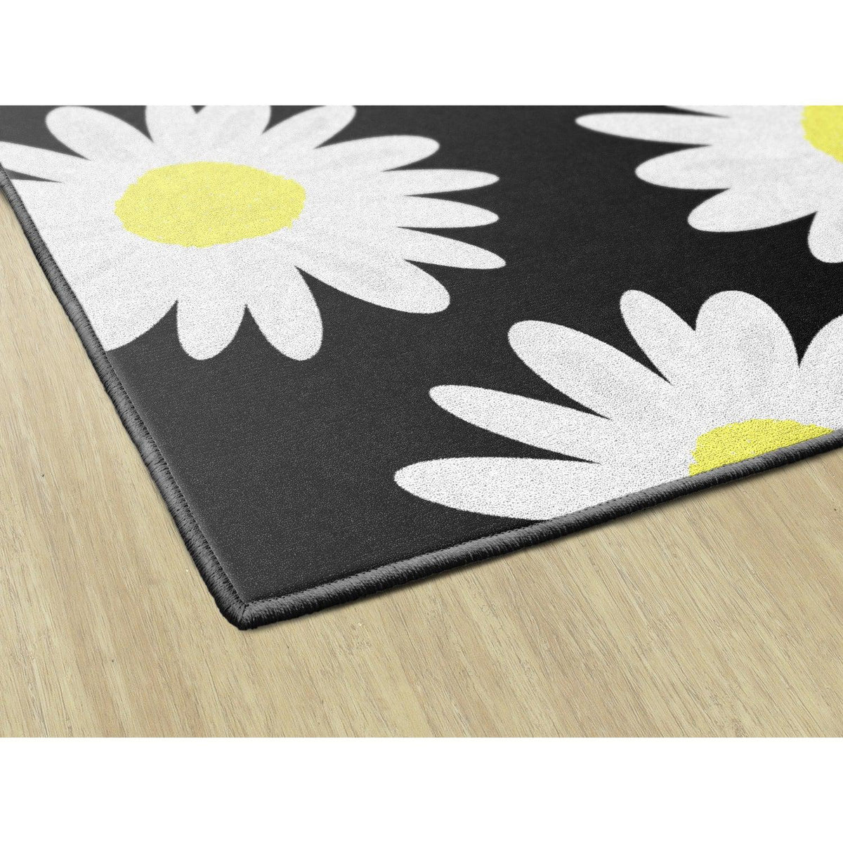 Schoolgirl Style Daisies Rugs