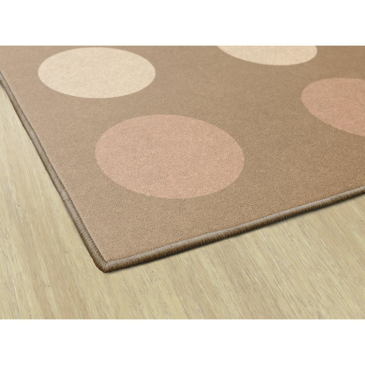 Schoolgirl Style Neutral Dark Criss Cross Rug, 7'6" x 12' Rectangle