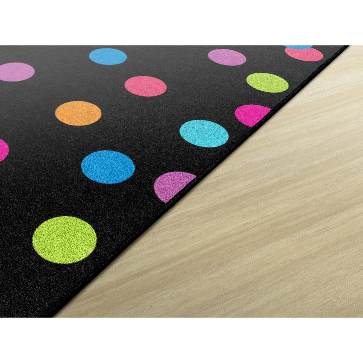 Schoolgirl Style Neon Dots Rugs