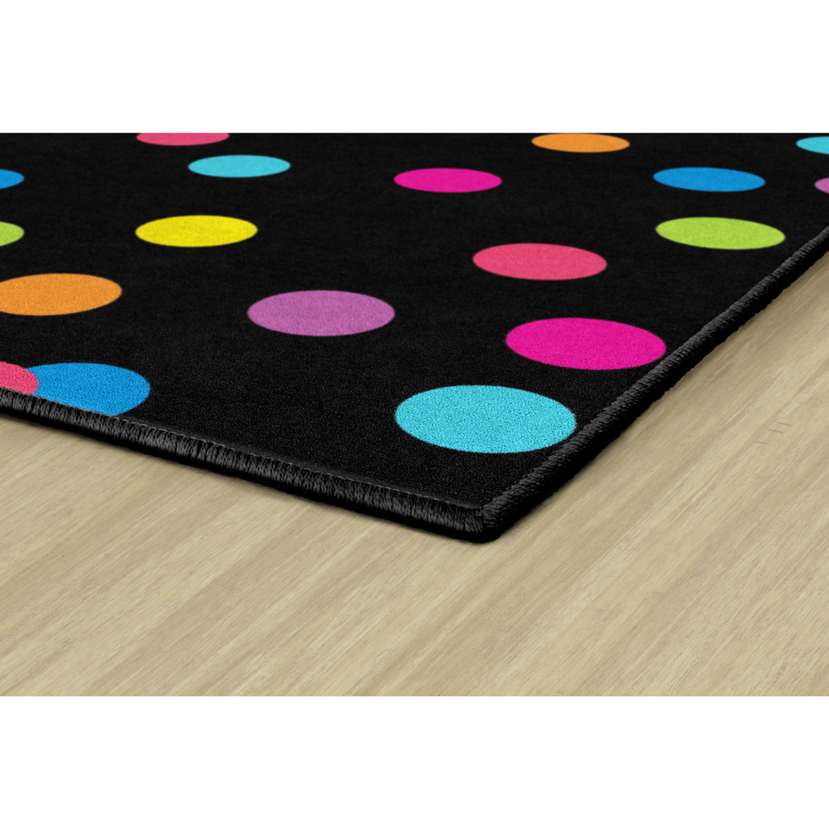 Schoolgirl Style Neon Dots Rugs