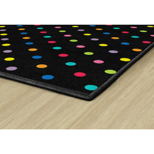 Schoolgirl Style Small Polka Dots Multi Rugs