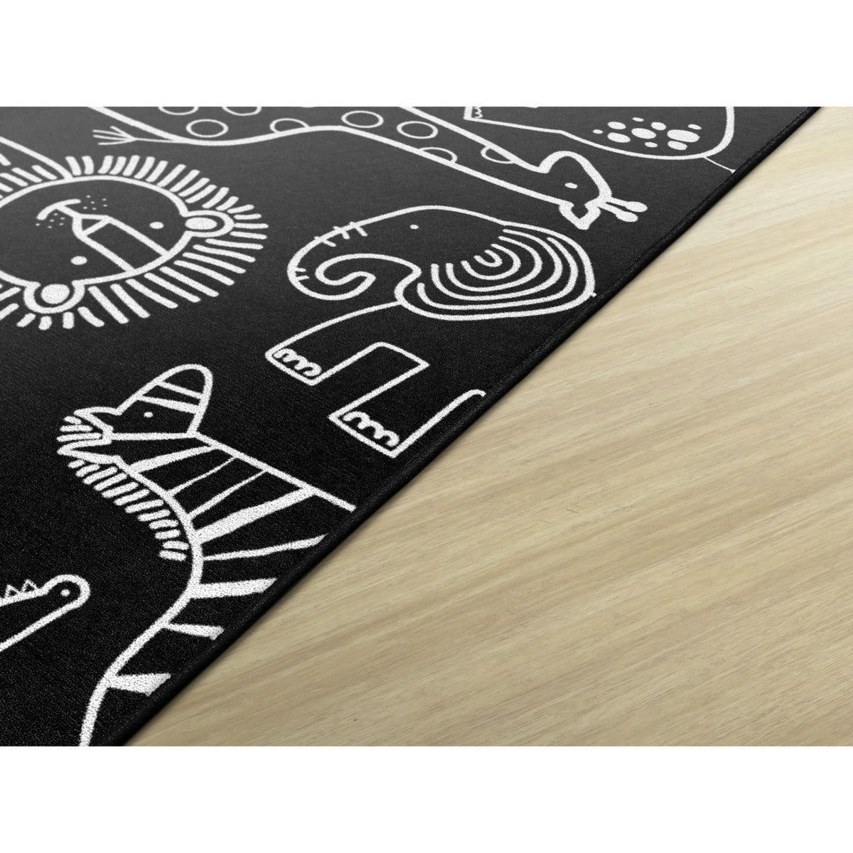 Schoolgirl Style Simply Safari Black And White Rugs