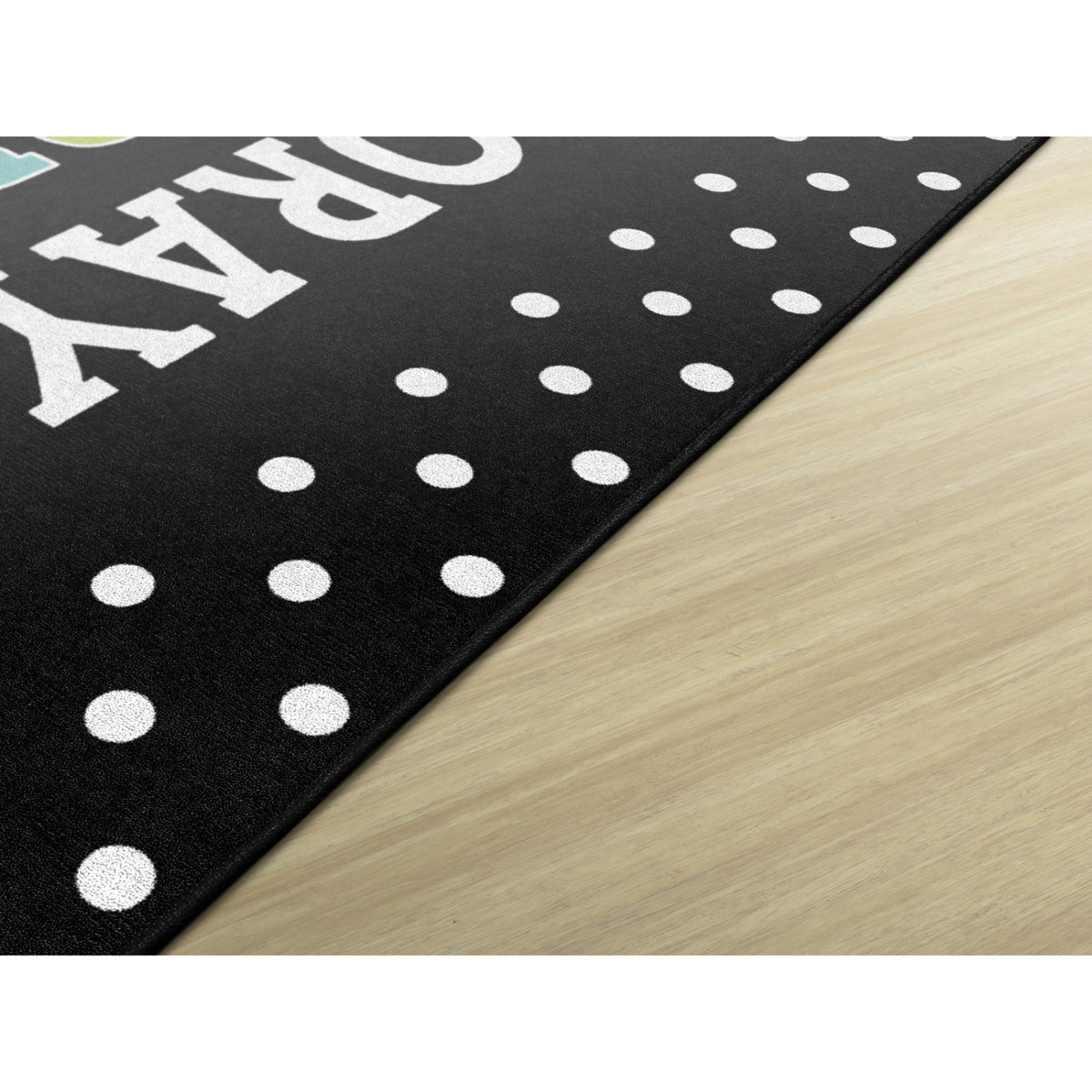 Schoolgirl Style Hooray For 3rd Grade On Black Rugs