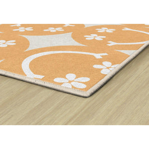 Schoolgirl Style Good Vibes Large Happy Faces Rug