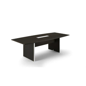 Potenza Executive Deluxe 8' Boat-Shape Conference Table, Laminate Top, FREE SHIPPING