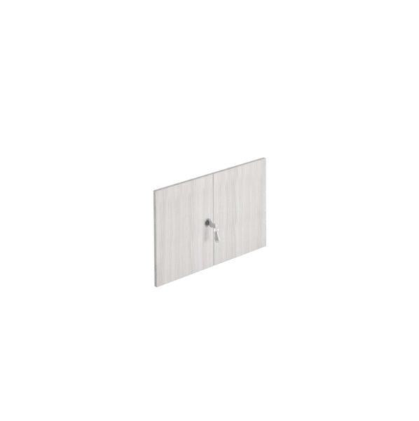 One Suite Set of 2 Doors Return/Credenza, FREE SHIPPING