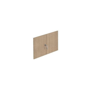 One Suite Set of 2 Doors Return/Credenza, FREE SHIPPING