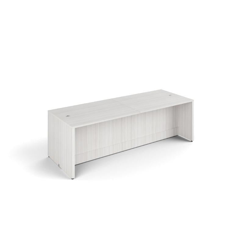 Squadra Collaborative Table with Laminate Legs, Top and Modesty Panel, 96" W x 30" H, FREE SHIPPING