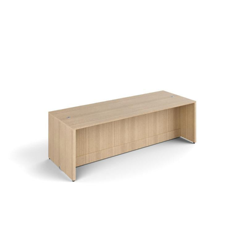 Squadra Collaborative Table with Laminate Legs, Top and Modesty Panel, 96" W x 30" H, FREE SHIPPING