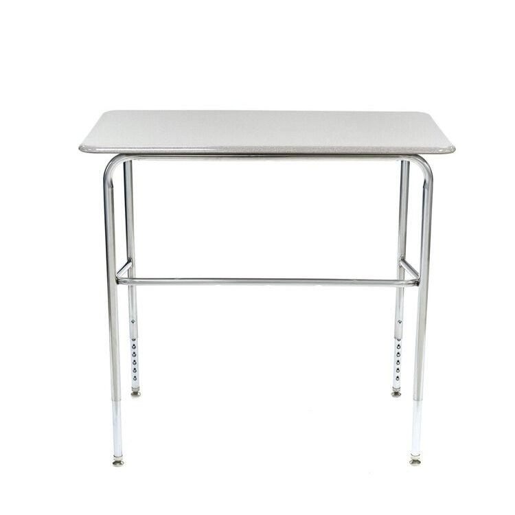 Wheelchair Accessible Adjustable Height Large Student Desk