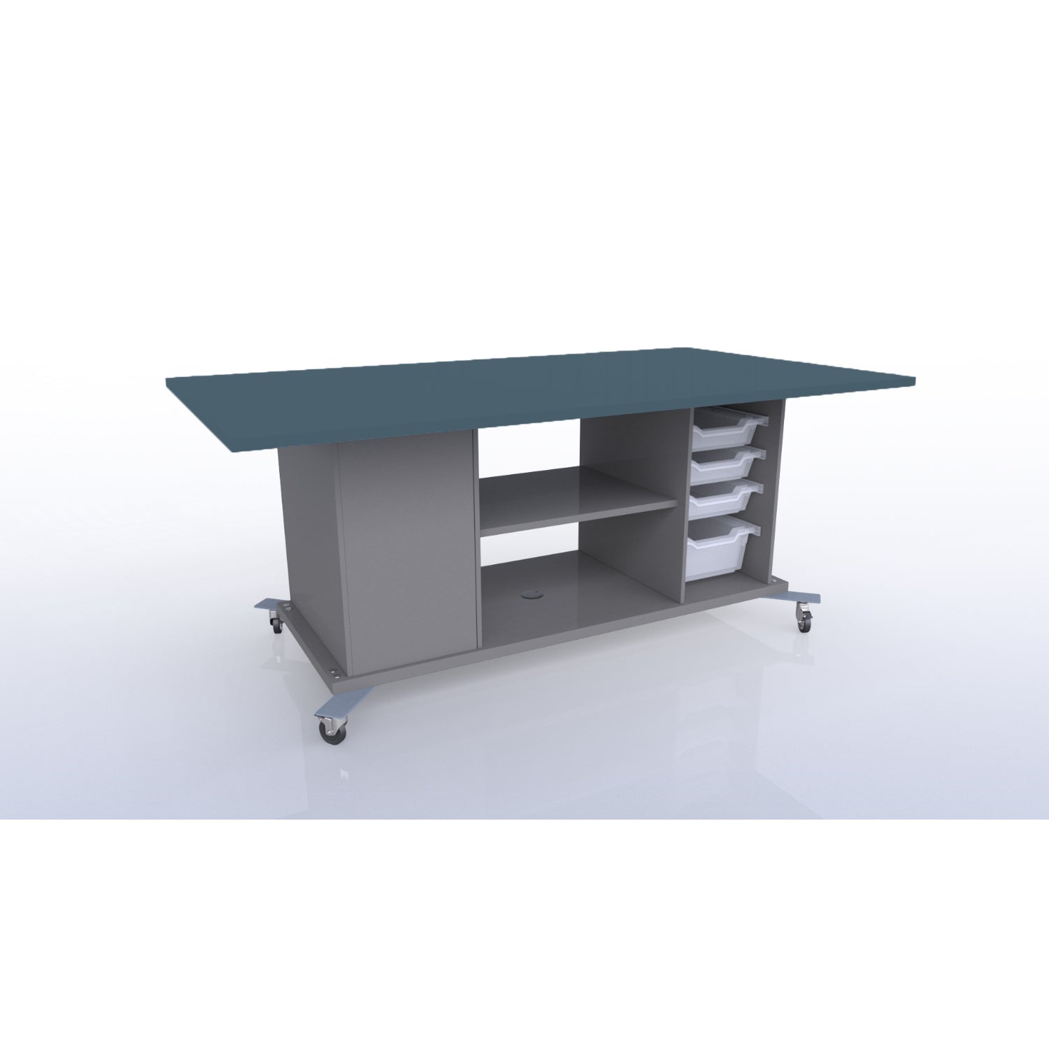 CEF Limber Height Adjustable Tilting Table with Tough Top