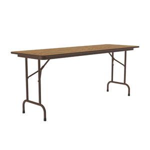 Correll Commercial Laminate Folding Table, Rectangle, 24" x 72", Fixed 29" Height