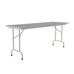 Correll Commercial Laminate Folding Table, Rectangle, 24" x 72", Fixed 29" Height