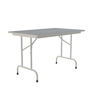 Correll Commercial Laminate Folding Table, Rectangle, 30" x 48", Fixed 29" Height