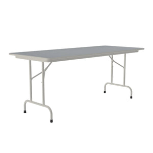 Correll Commercial Laminate Folding Table, Rectangle, 30" x 60", Fixed 29" Height