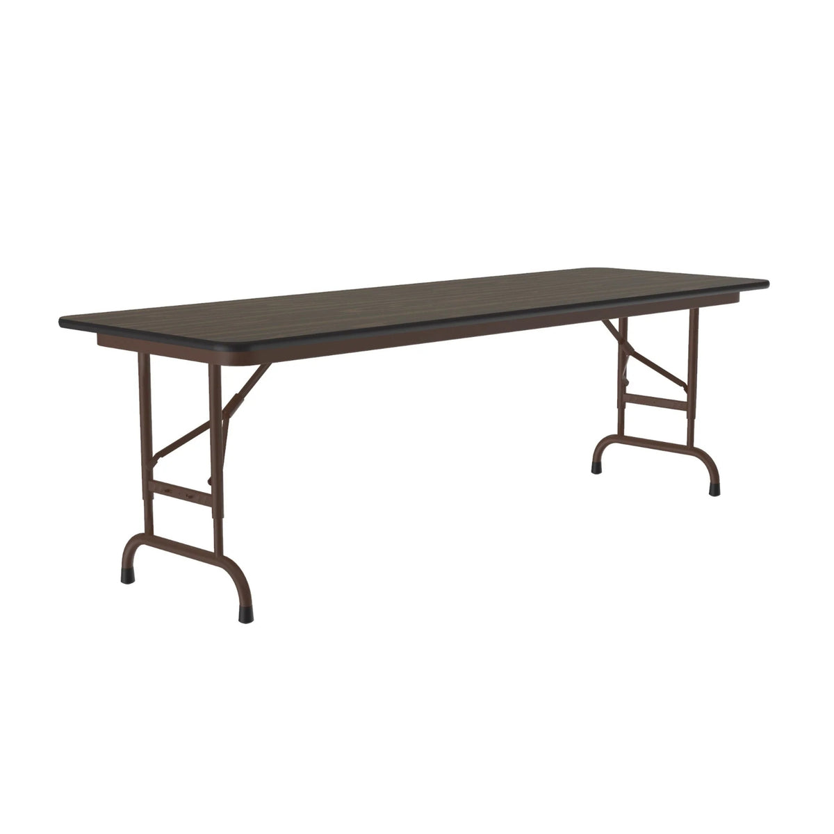 Correll Commercial Laminate Adjustable Height Folding Table, Rectangle, 24" x 72"