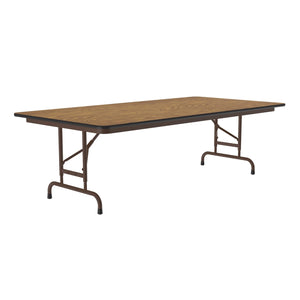 Correll Commercial Laminate Adjustable Height Folding Table, Rectangle, 30" x 60"