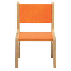 Whitney Plus Chair, 10" Seat Height, Orange