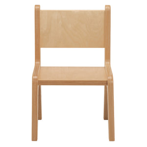 Whitney Plus Chair, 12" Seat Height, Natural