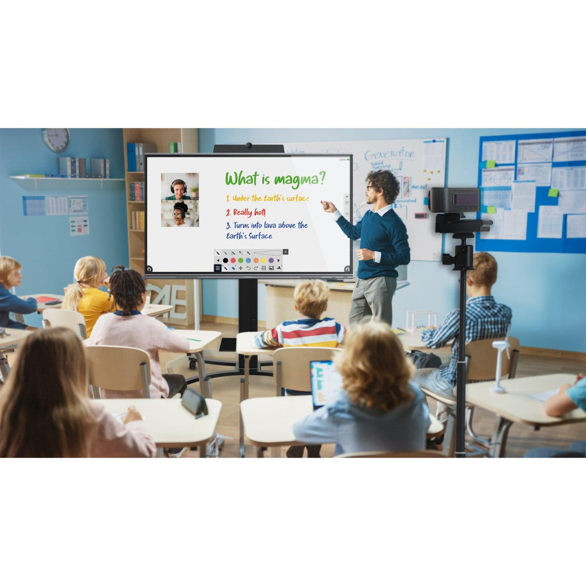 Clear Touch 6000A+ Series 65" Interactive Panel