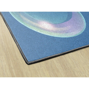 Stay In Your Bubble Carpet Squares, 15" x 15" (Set Of 6)