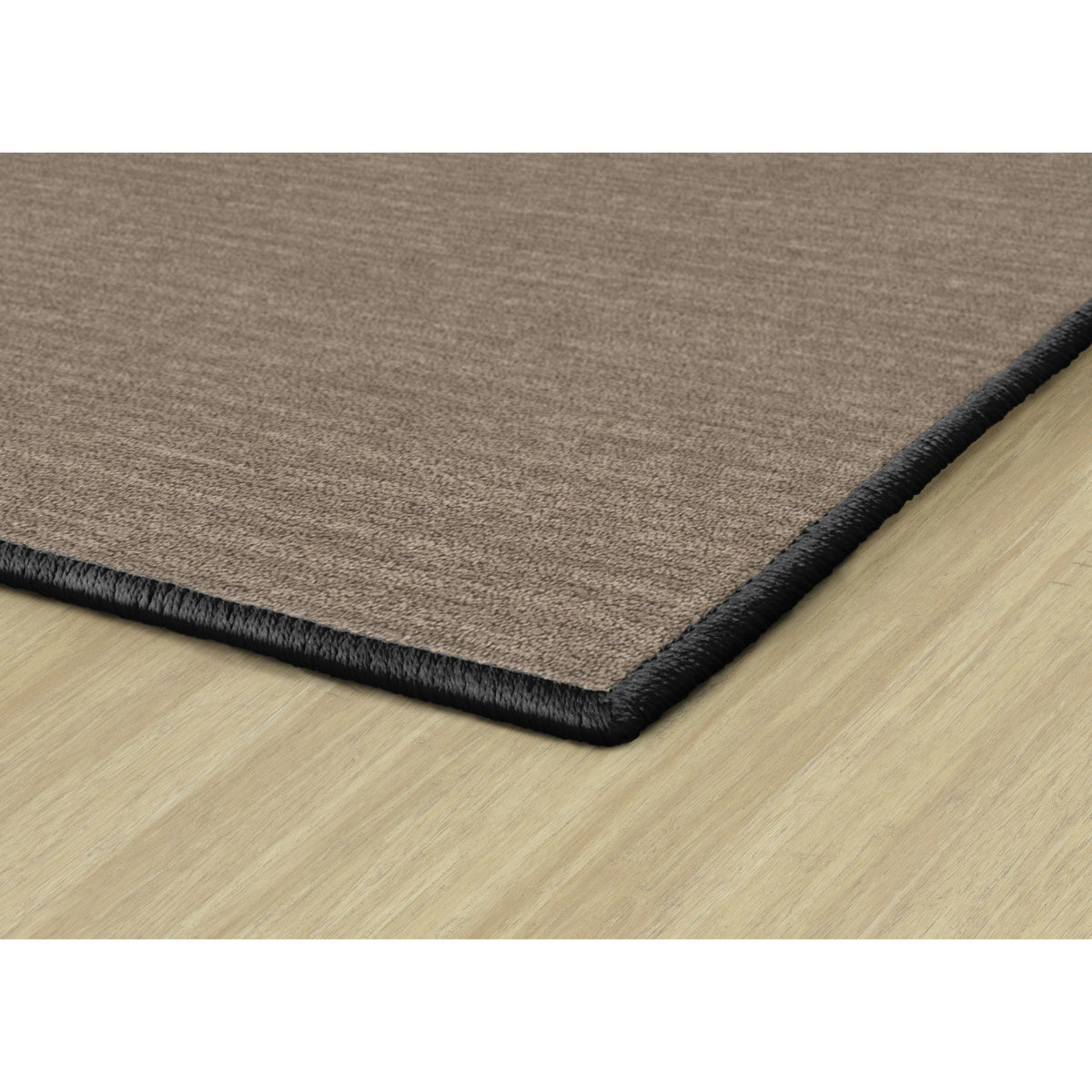 Two Tone Neutral Carpet Squares, 15" x 15" (Set Of 6)
