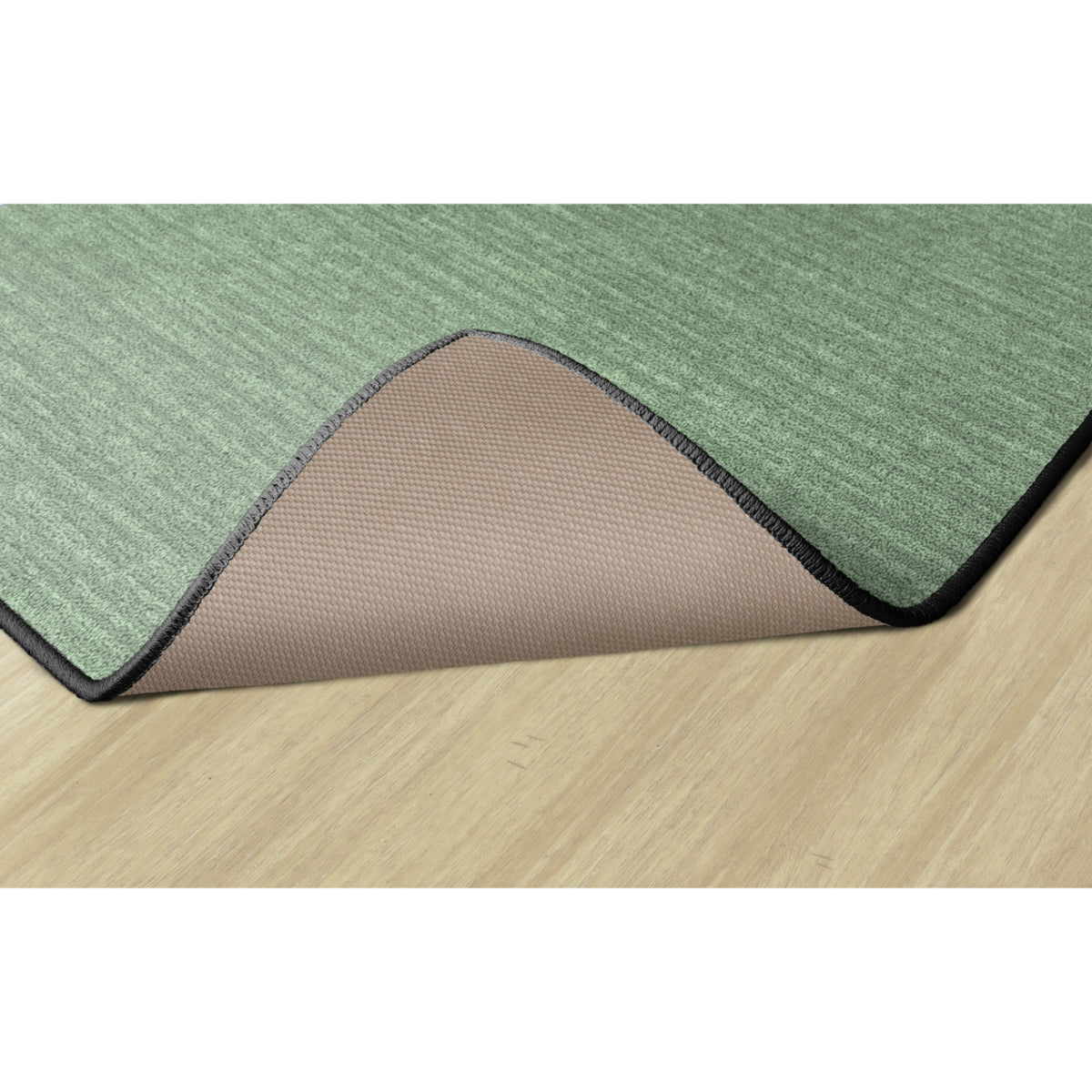 Two Tone Neutral Carpet Squares, 15" x 15" (Set Of 6)