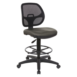 Deluxe Mesh Back Drafting Chair with Silver Ion Technology Dillon Seat