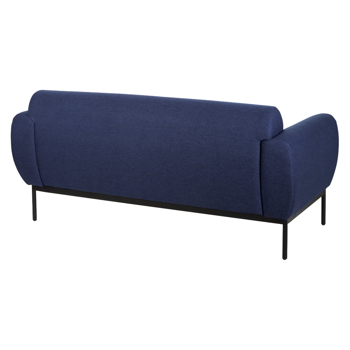 Delta Sofa with Black Metal Legs