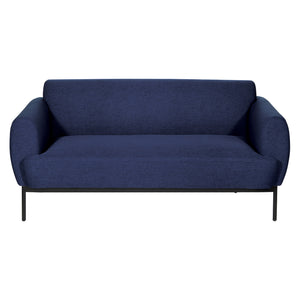 Delta Sofa with Black Metal Legs