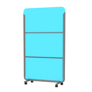 Marco Mobile Acoustic Single Color Room Divider, Special Order Colors (50 Divider Minimum)