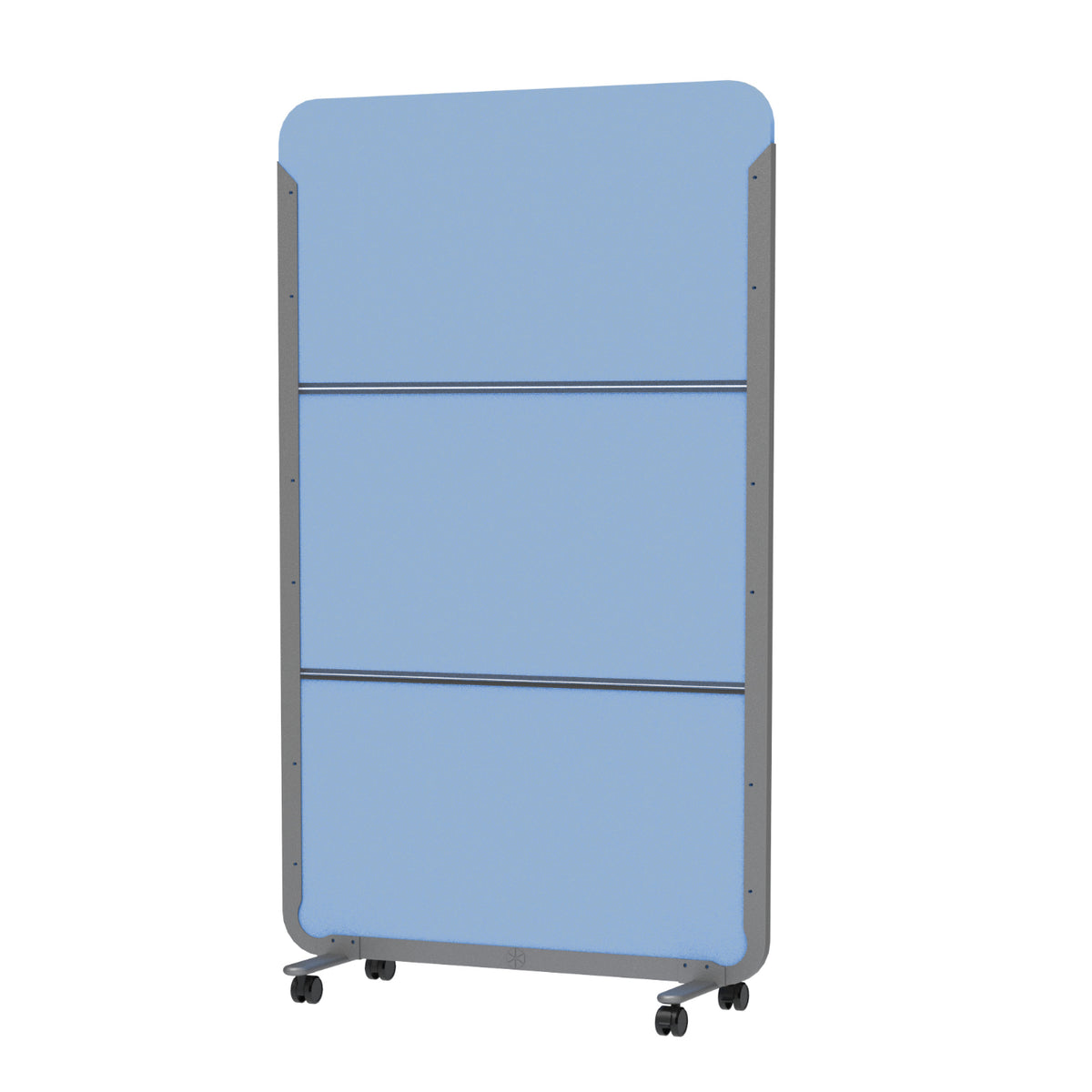 Mobile Acoustic Single Color Room Divider, Standard Colors
