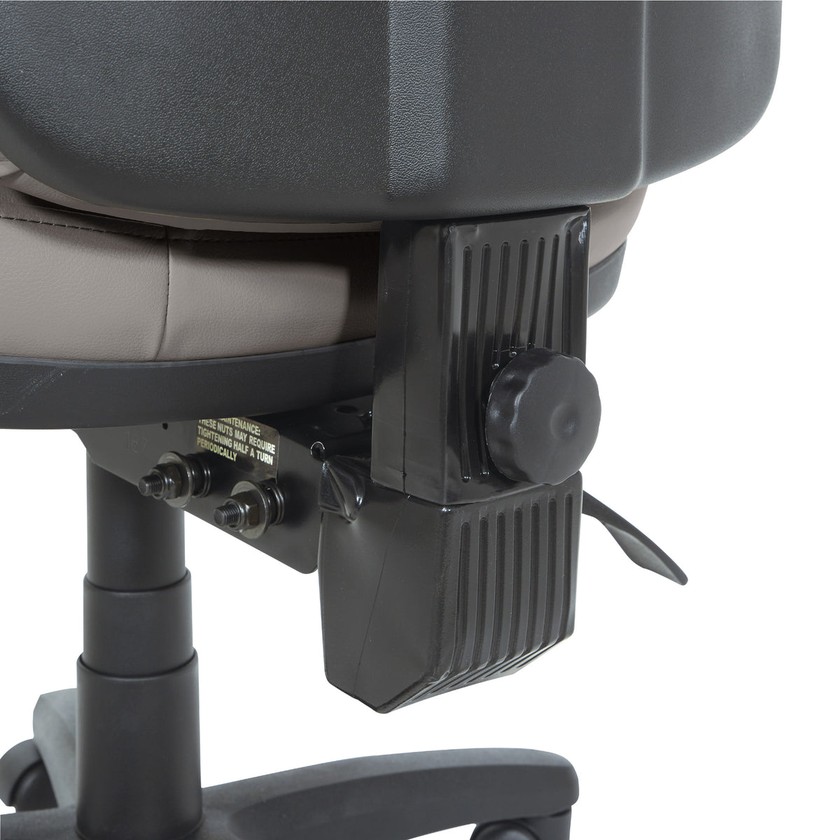 Professional Dual Function Executive Ergonomic High-Back Chair in Silver Ion Technology Dillon Seat and Back