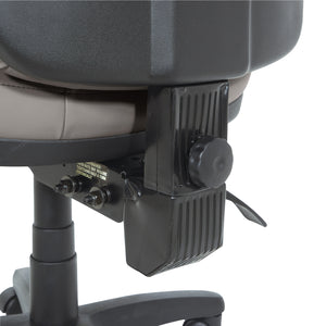 Professional Dual Function Executive Ergonomic High-Back Chair in Silver Ion Technology Dillon Seat and Back