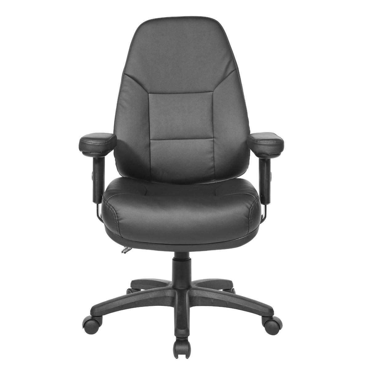 Professional Dual Function Executive Ergonomic High-Back Chair in Silver Ion Technology Dillon Seat and Back