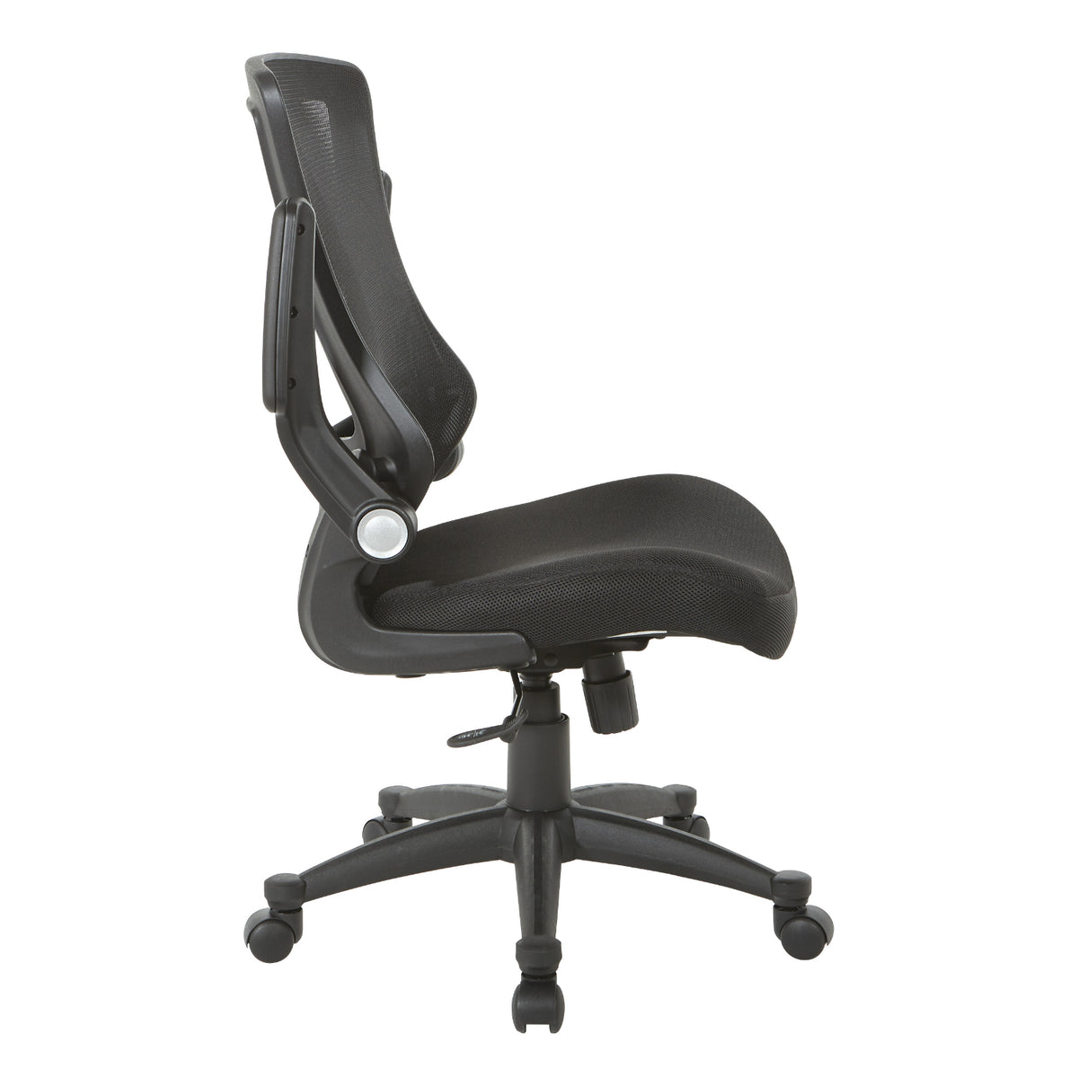 Screen Back Manager’s Chair with Black Fabric Mesh Seat
