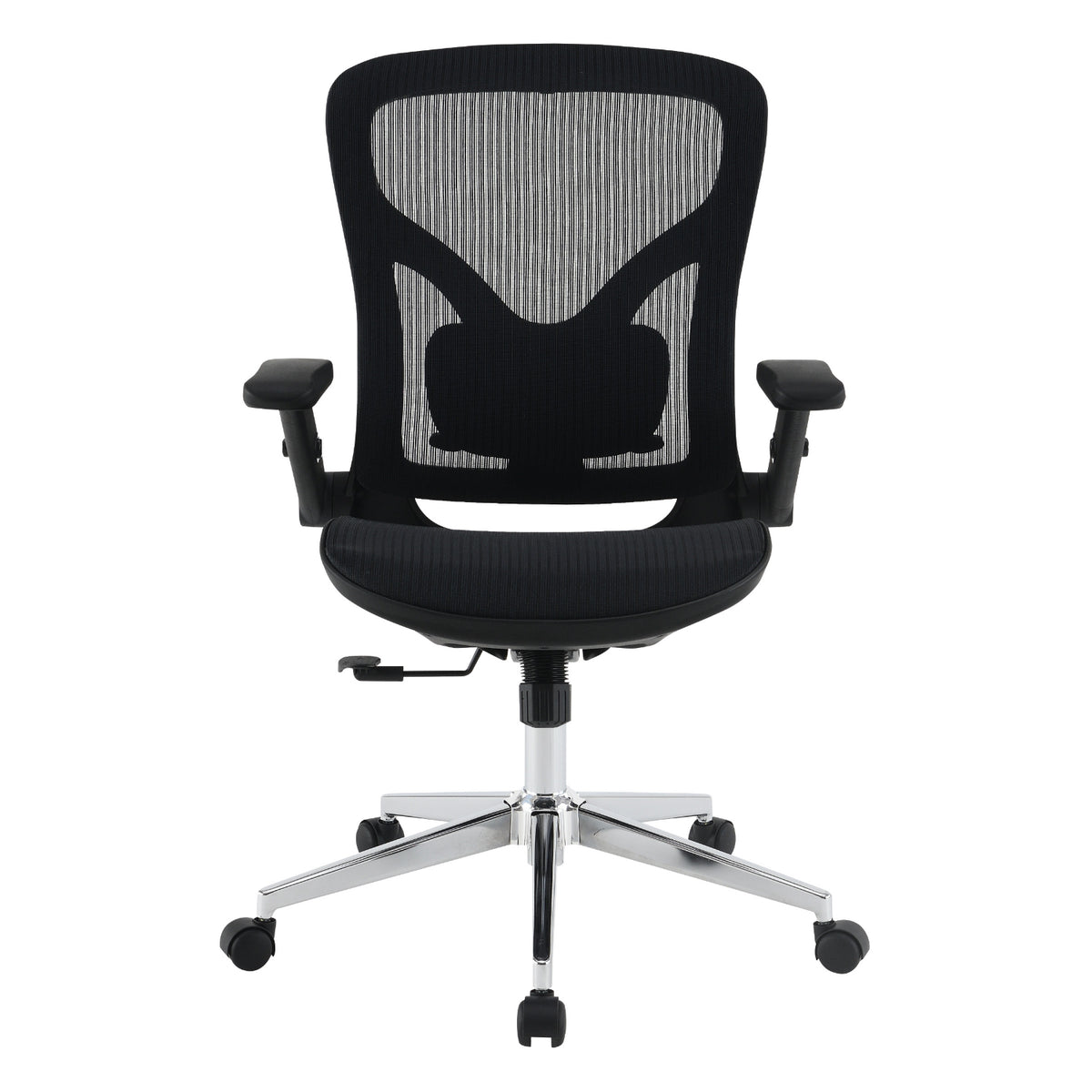 Black Matrix Seat and Back Manager's Chair with Adjustable 4D Flip Arms