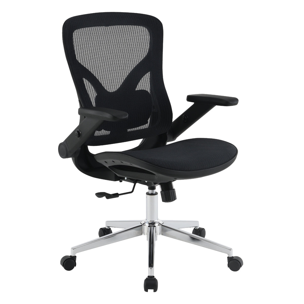 Black Matrix Seat and Back Manager's Chair with Adjustable 4D Flip Arms