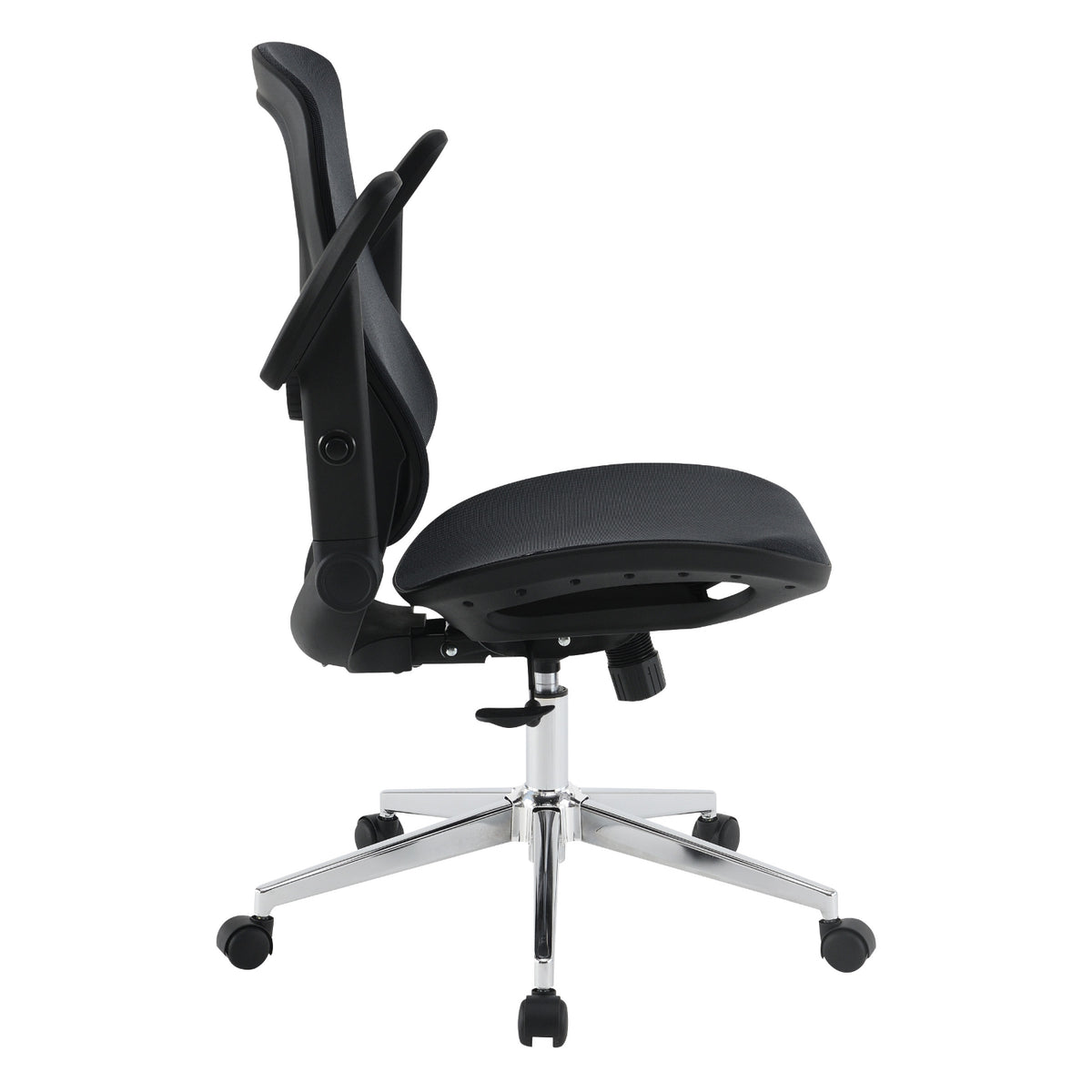 Black Matrix Seat and Back Manager's Chair with Adjustable 4D Flip Arms