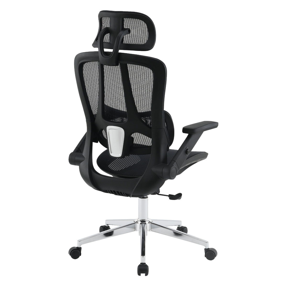 Black Matrix Seat and Back Manager's Chair with Adjustable Headrest and Adjustable 4D Flip Arms