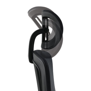 Black Matrix Seat and Back Manager's Chair with Adjustable Headrest and Adjustable 4D Flip Arms