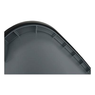 Rubbermaid Brute Square Roll-Out Waste Container, Molded Plastic, 50 Gallon