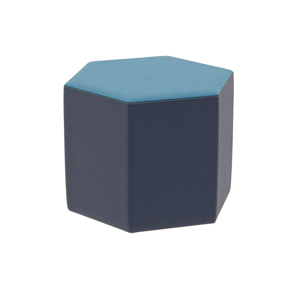 Fomcore Ottoman Series Honeycomb with 100% ALL-FOAM CORE, Antibacterial Vinyl Seat with Patterned Vinyl Sides, LIFETIME WARRANTY, FREE SHIPPING