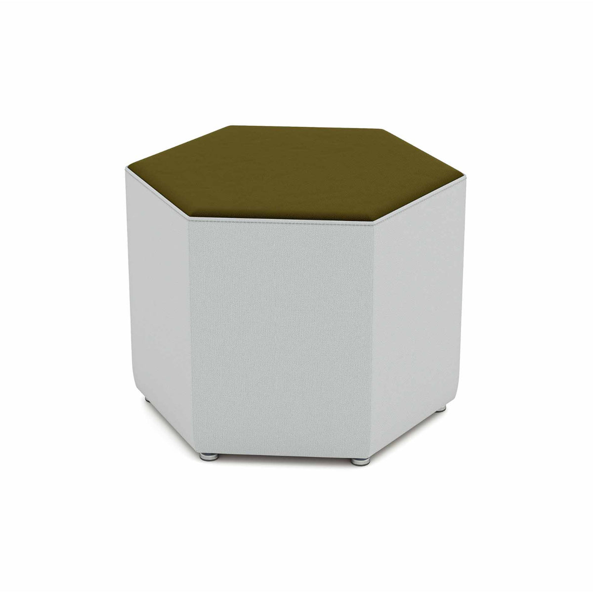 Fomcore Ottoman Series Honeycomb with 100% ALL-FOAM CORE, Antibacterial Vinyl Upholstery, LIFETIME WARRANTY, FREE SHIPPING