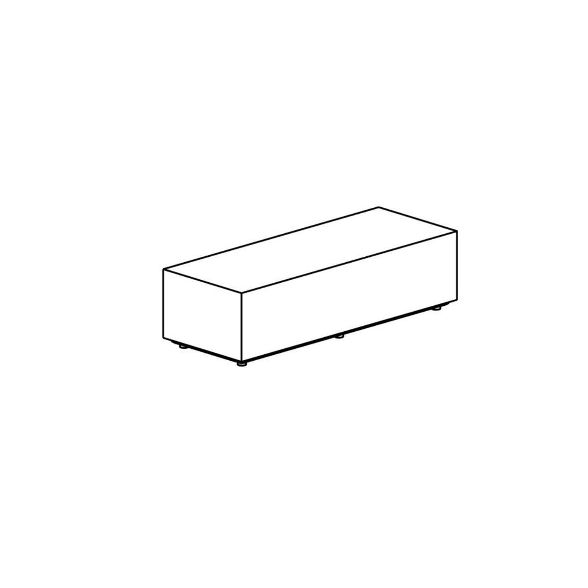 Fomcore Bench Series 48" Bench with 100% ALL-FOAM CORE, Antibacterial Vinyl Upholstery, LIFETIME WARRANTY, FREE SHIPPING