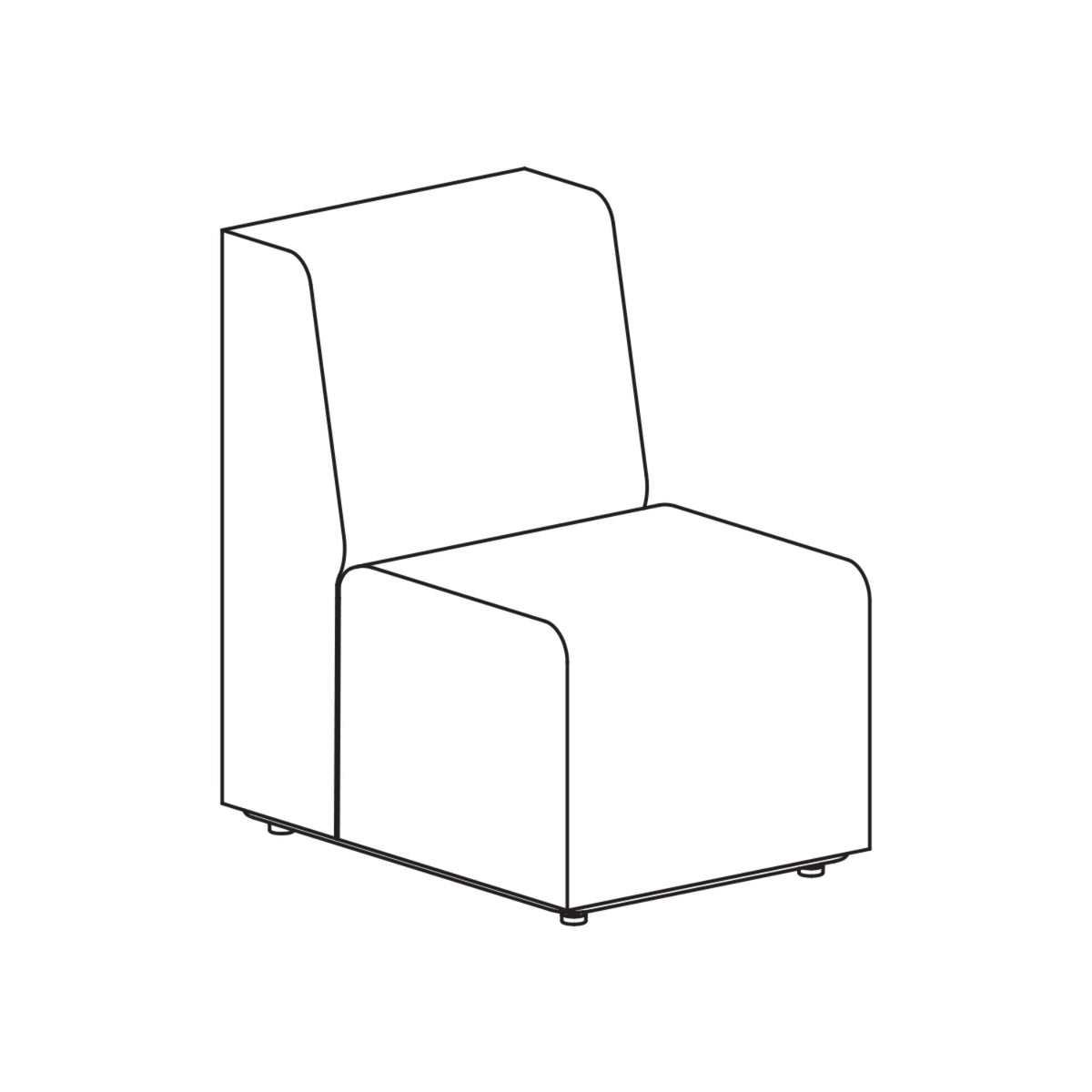 Fomcore Armless Series Linear Chair with 100% ALL-FOAM CORE, Antibacterial Vinyl Seat with Patterned Vinyl Back, LIFETIME WARRANTY, FREE SHIPPING